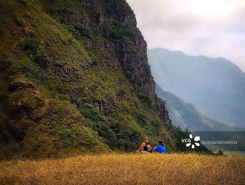 享受夏威夷风光图片素材