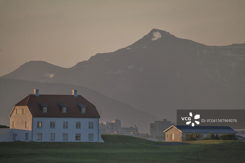 冰岛总统府图片素材