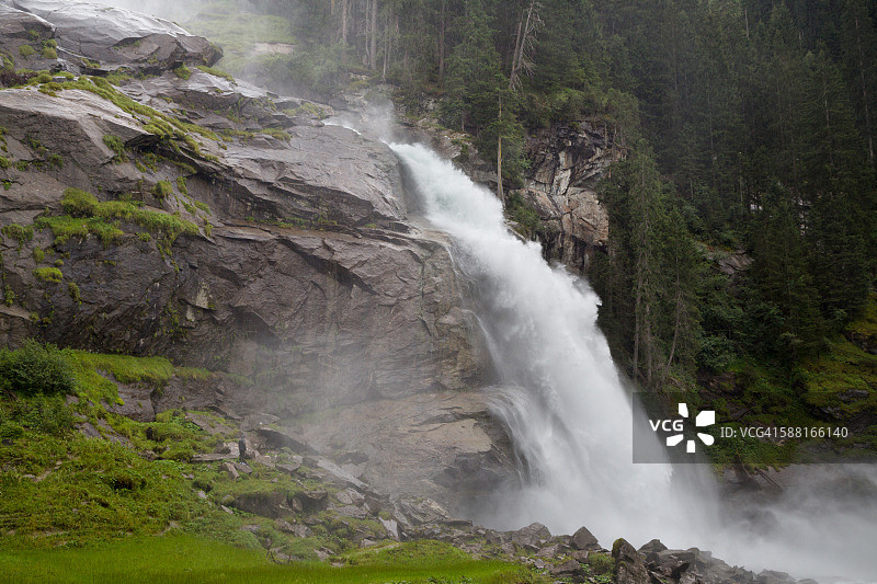 奥地利克里姆尔瀑布图片素材
