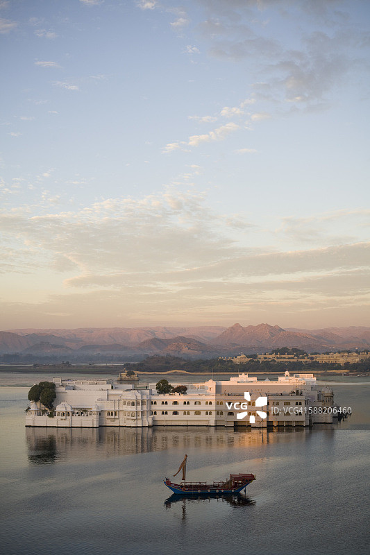 印度皮丘拉湖湖宫图片素材