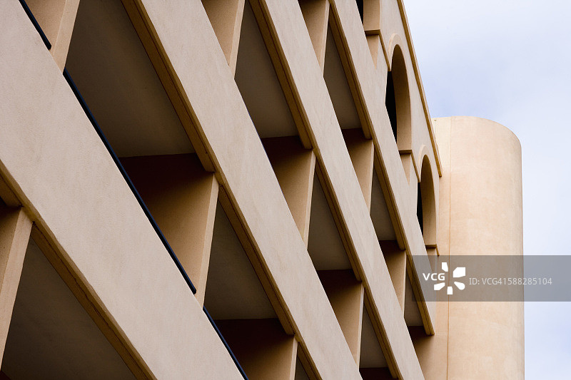 马耳他阳台建筑外观图片素材