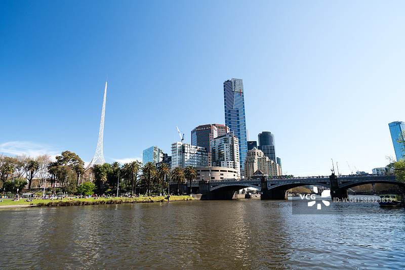 墨尔本城市风光图片素材