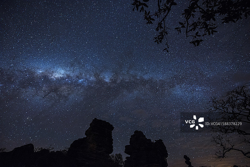 星空、星星、星系摄影图片素材