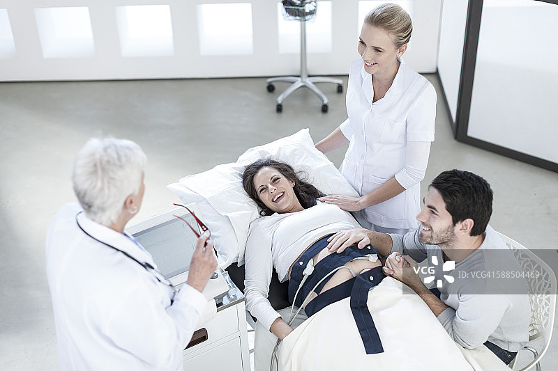 孕妇体检图片素材