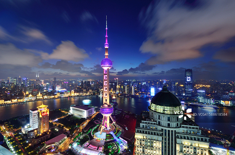 上海地标：东方明珠图片素材