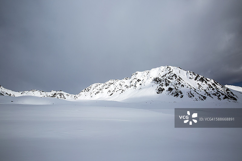 雪山景色图片素材