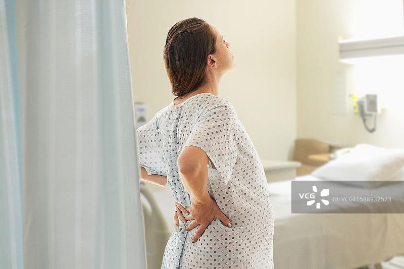 在医院的孕妇图片素材