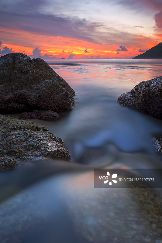 普吉岛奈汉海滩图片素材