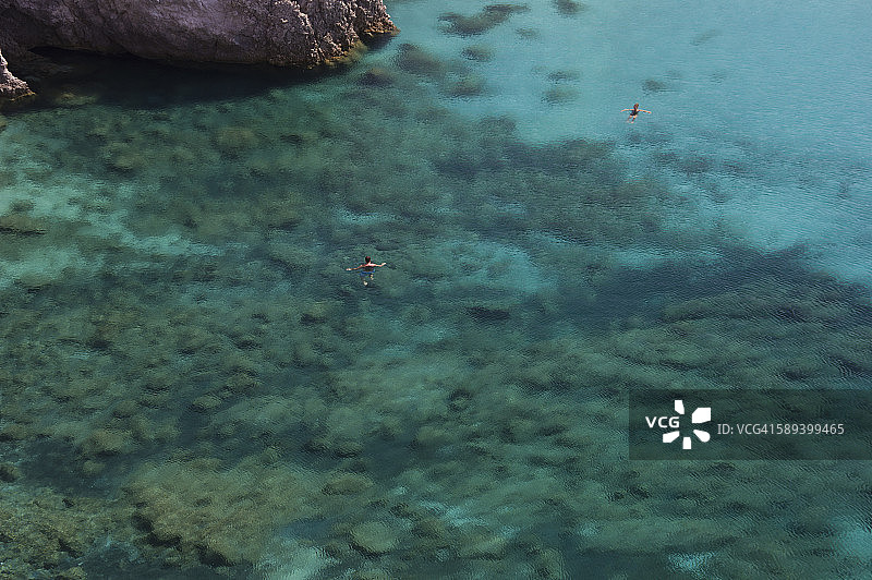 米洛斯岛齐格拉多风光，基克拉泽斯群岛图片素材