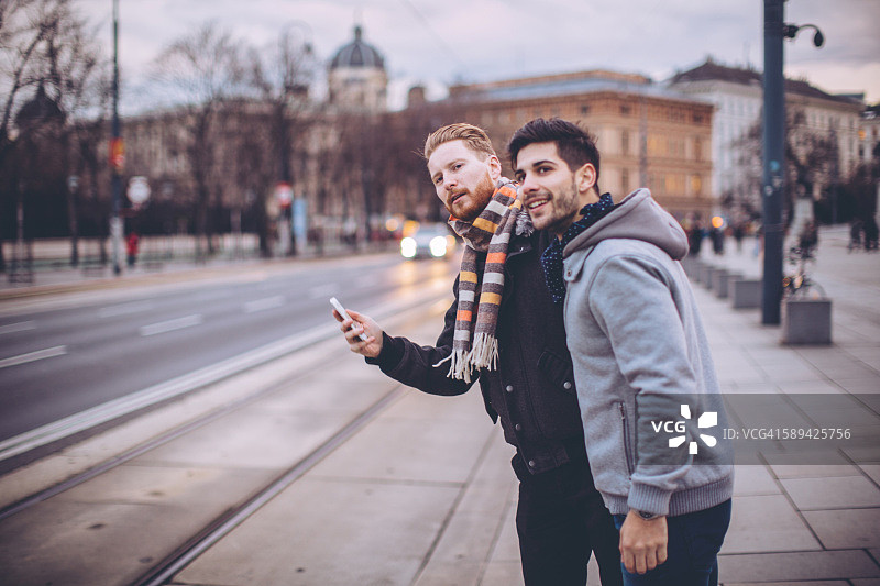 等待出租车图片素材