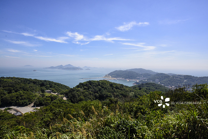 姆塔苏岛海湾景色图片素材
