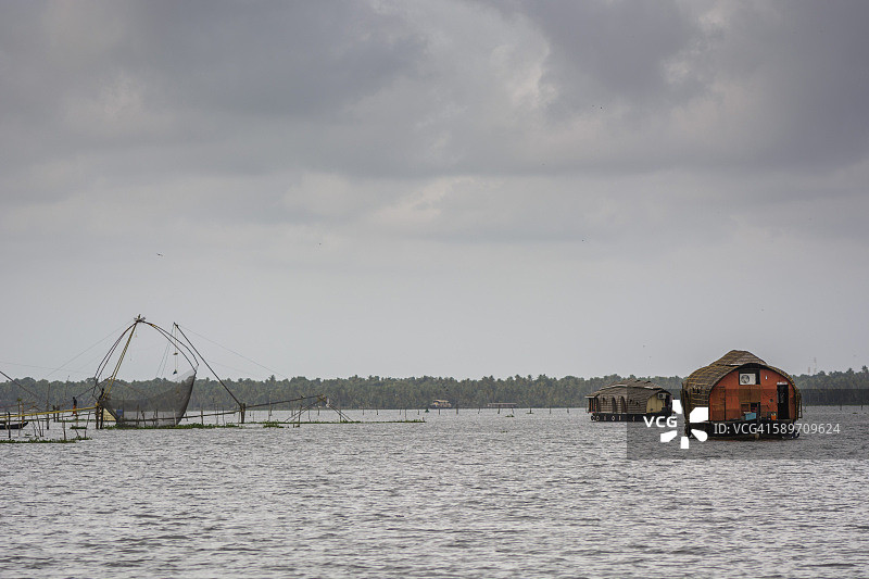 库马拉孔的船屋巡游图片素材
