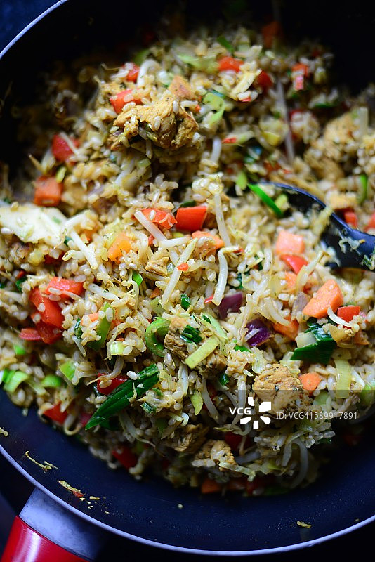 印尼炒饭图片素材