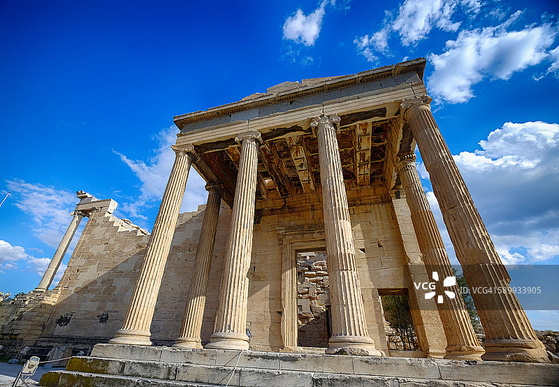 雅典卫城图片素材