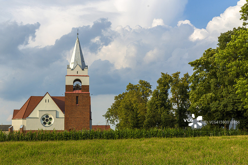 托伦地区的教堂图片素材
