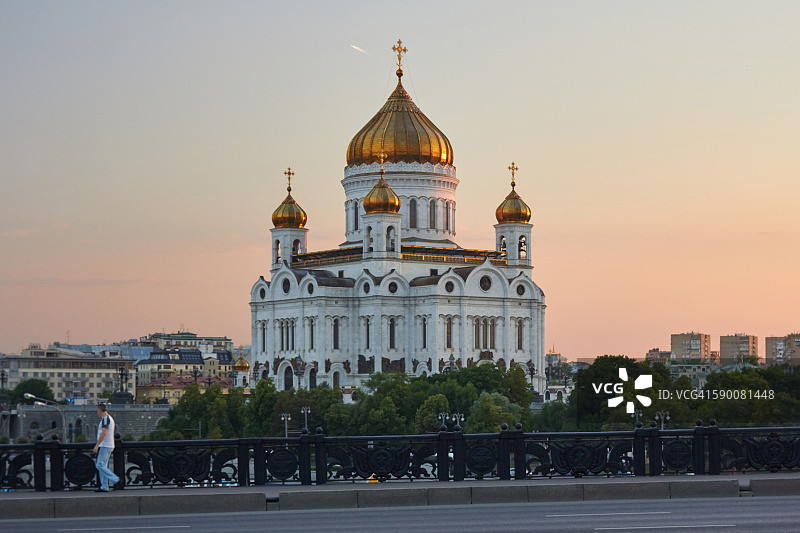 莫斯科救世主大教堂图片素材