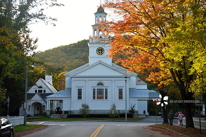 伍德斯托克教堂图片素材