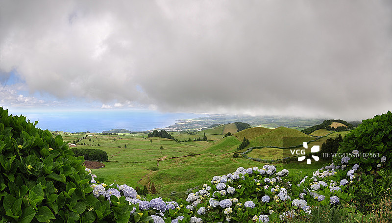 亚速尔群岛圣米格尔天堂岛图片素材