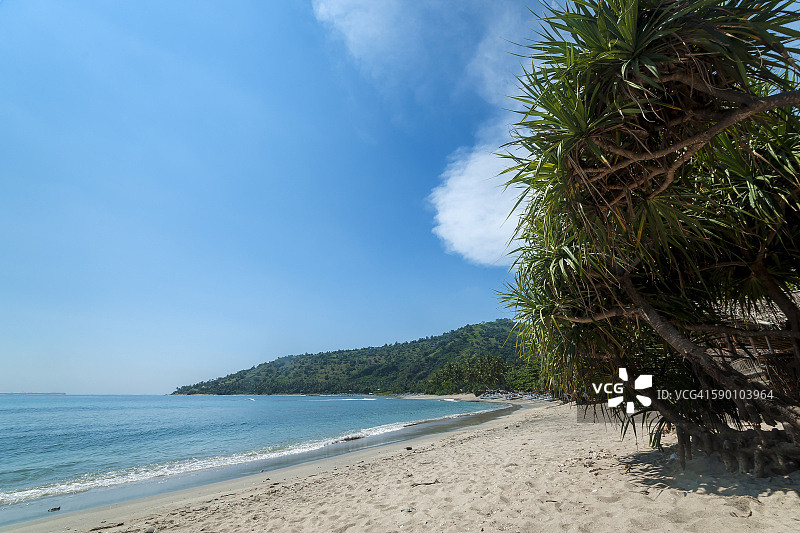 印度尼西亚龙目岛马林布海滩图片素材