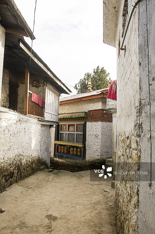 佛教寺院建筑图片素材