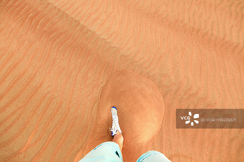 视角：脚图片素材