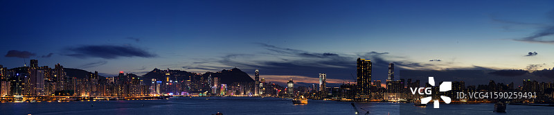 香港全景图图片素材