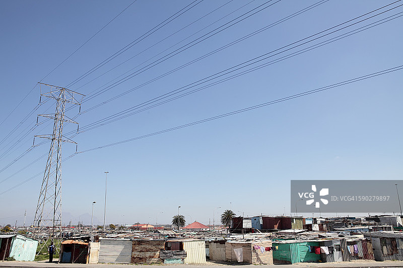 开普敦的输电塔图片素材