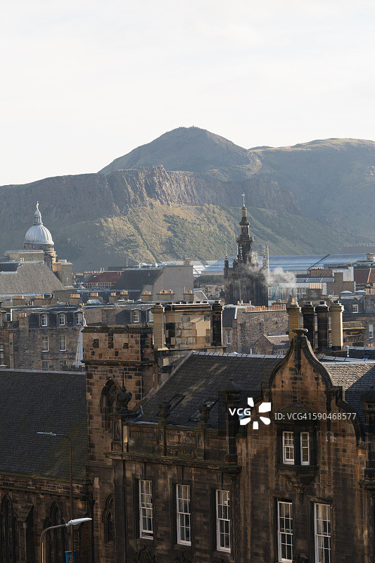 爱丁堡的亚瑟王座图片素材