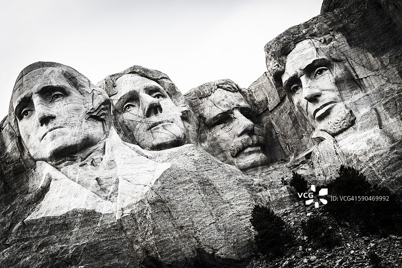 美国南达科他州拉什莫尔山图片素材