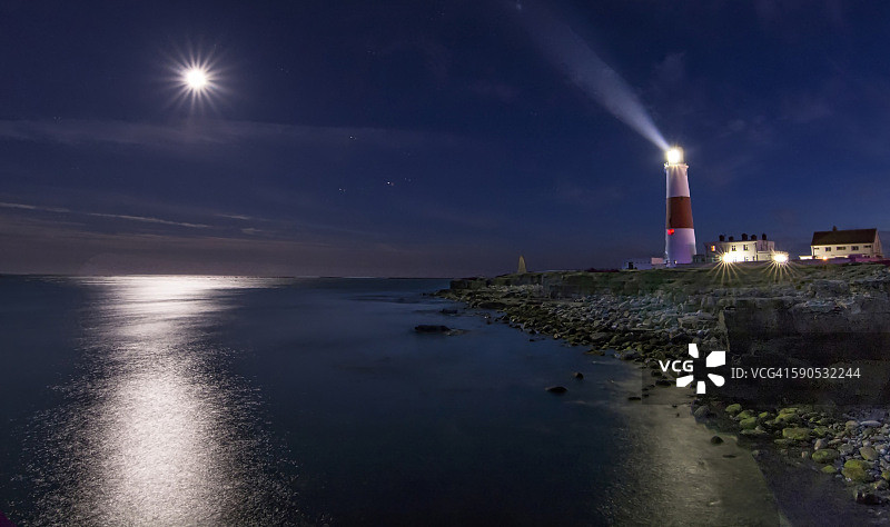 波特兰比尔灯塔图片素材