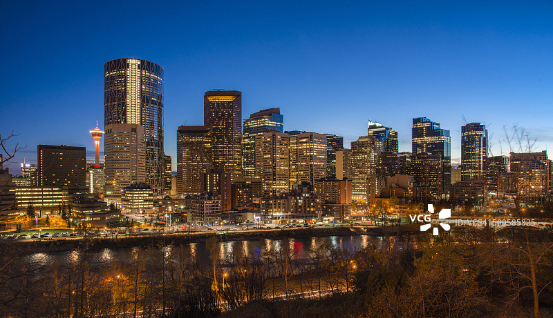 卡尔加里市中心图片素材
