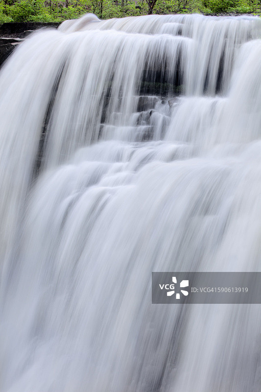 库亚霍加国家公园，白兰地瀑布图片素材