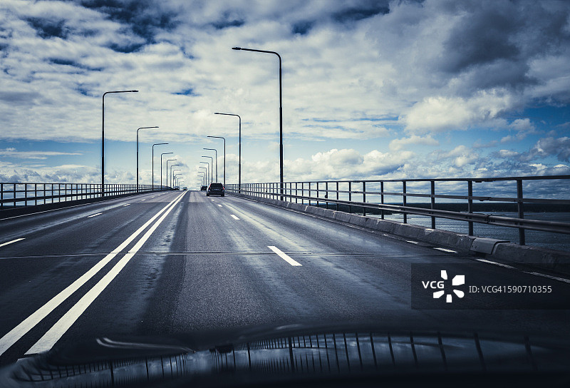 斯堪的纳维亚半岛公路之旅图片素材