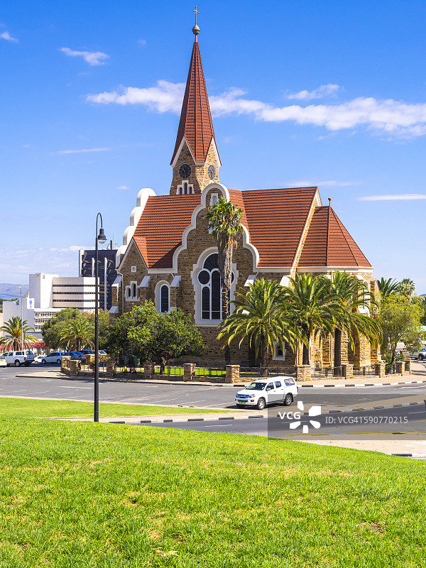 纳米比亚温得和克福音路德教会基督教堂图片素材