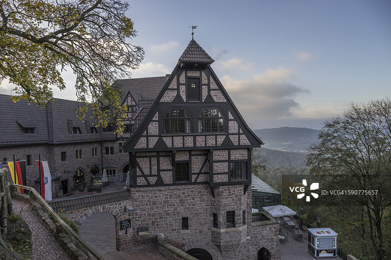 德国图林根艾森纳赫瓦特堡图片素材