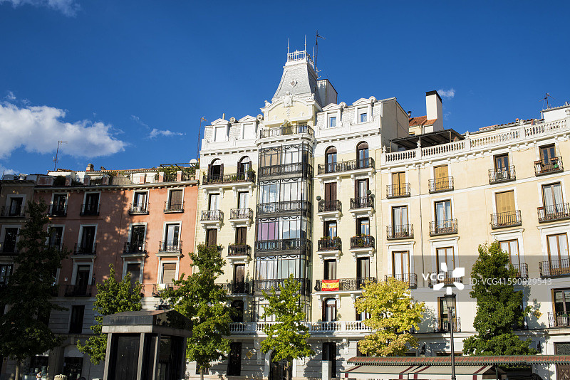 西班牙马德里东方广场建筑图片素材