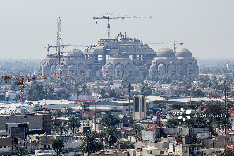 巴格达拉赫曼清真寺图片素材