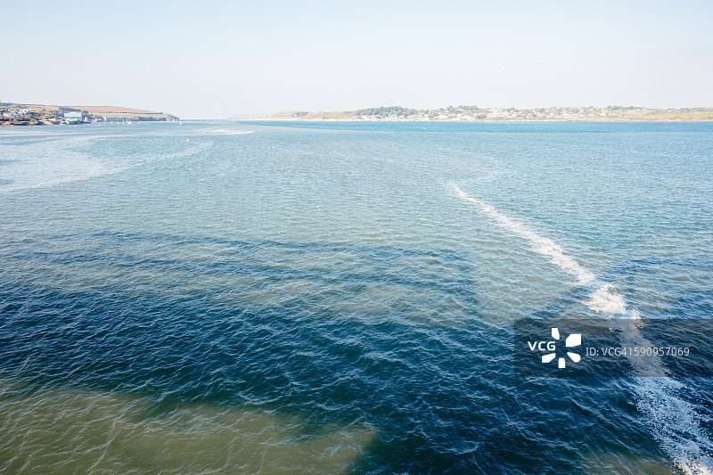 康沃尔的骆驼河口图片素材