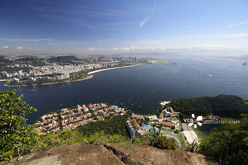 巴西里约热内卢的瓜纳巴拉湾图片素材