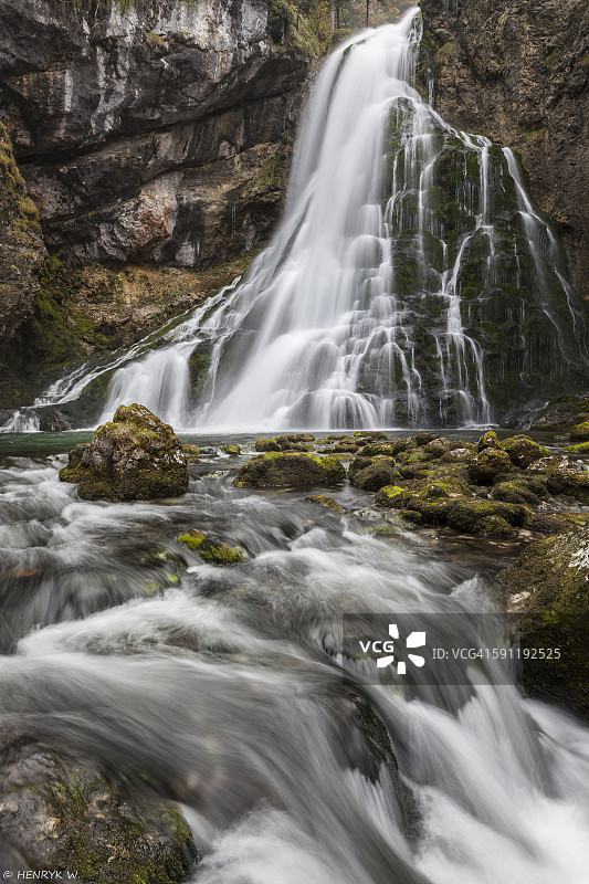 戈林格尔瀑布图片素材