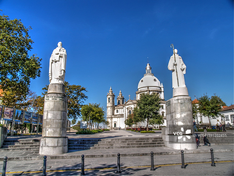 布拉加萨梅罗圣殿，葡萄牙图片素材