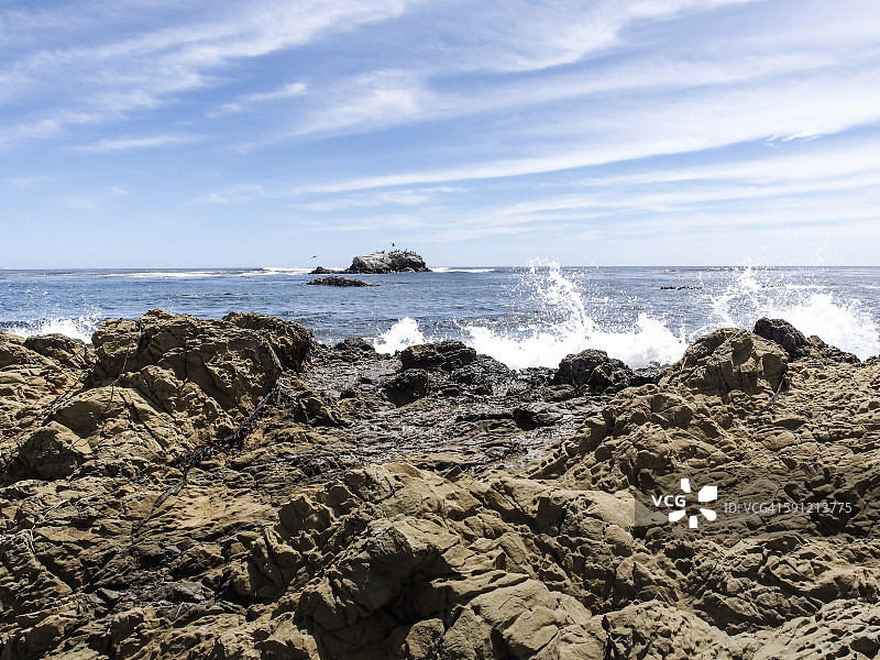 美国加利福尼亚州1号公路海岸风光图片素材