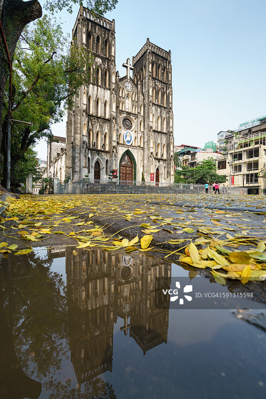 河内圣约瑟夫大教堂图片素材