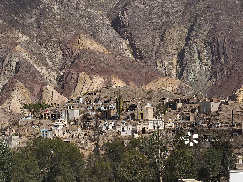 阿根廷迈马拉的墓地图片素材