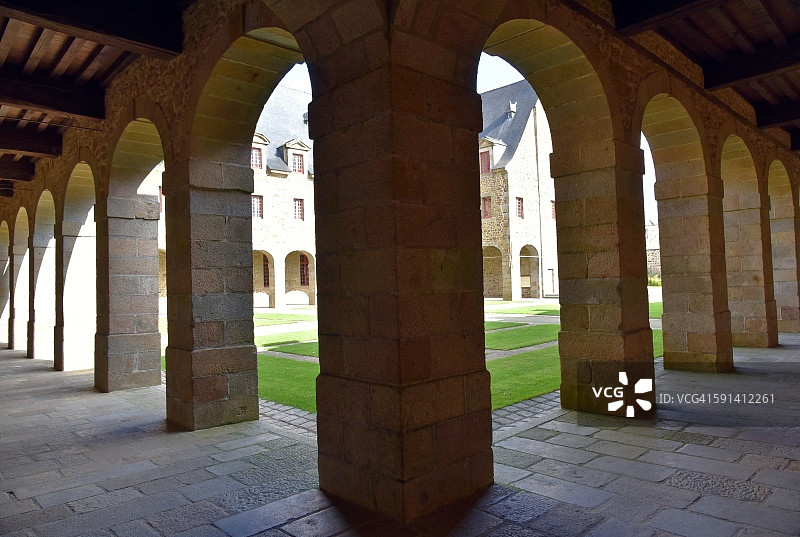 石拱修道院图片素材