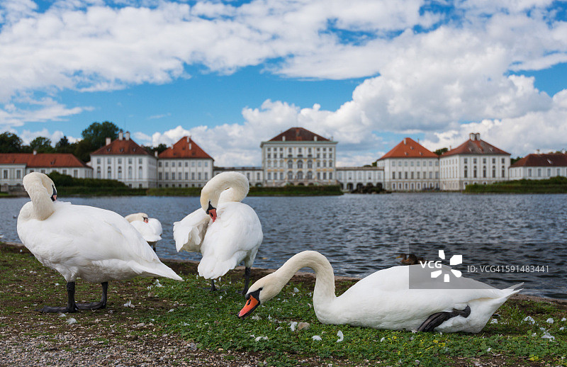 宁芬堡宫图片素材