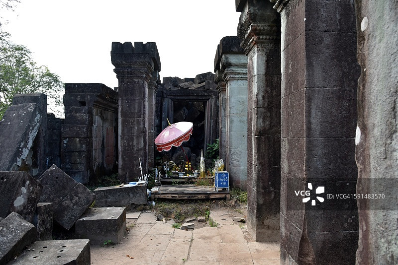 占巴塞省囊西达寺图片素材