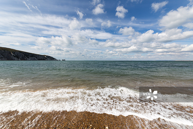 怀特岛针状岩图片素材