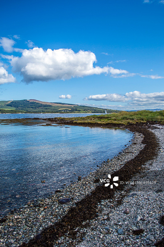 比特岛罗斯西的海滨图片素材