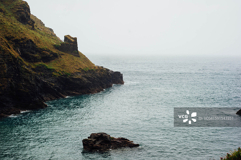 英国康沃尔廷塔哲尔海洋图片素材